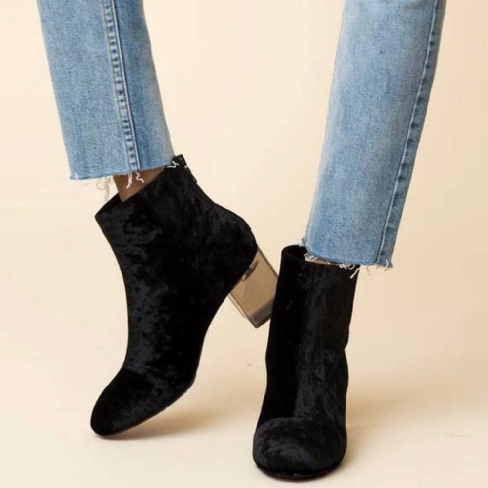 Rag & Bone Drea Crushed Velvet Booties